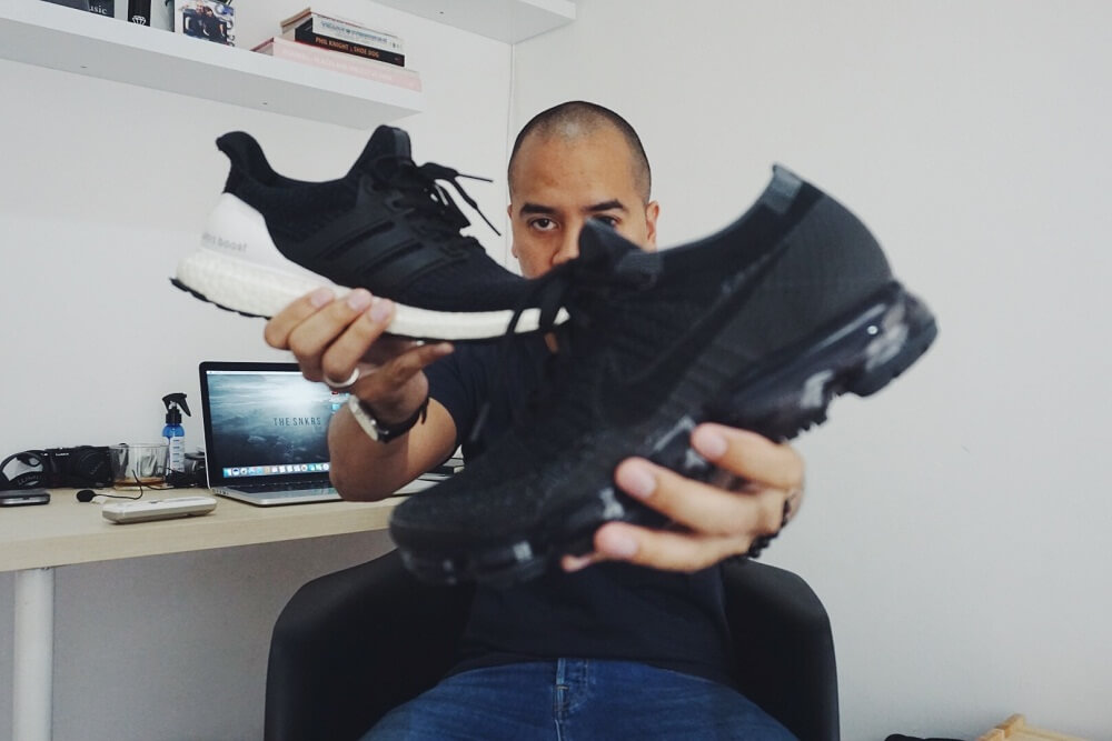Adit terus berkontribusi sebagai content creator dengan membagikan pengetahuannya seputar dunia sneakers